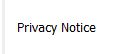 Privacy Notice